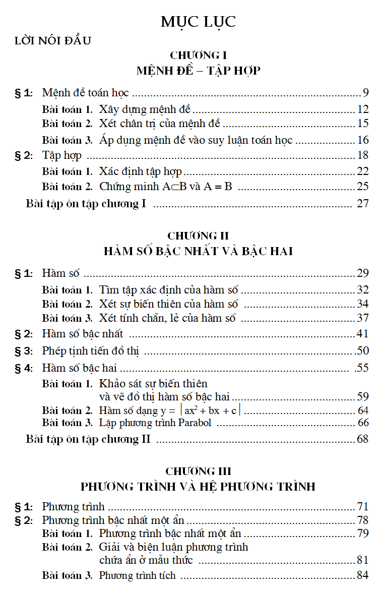 Mục lục